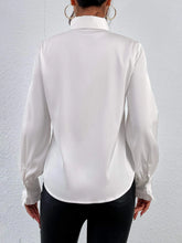 Ruffle Trim Flounce Sleeve Shirt